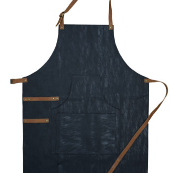 PU Latschürze Blacksmith grau
